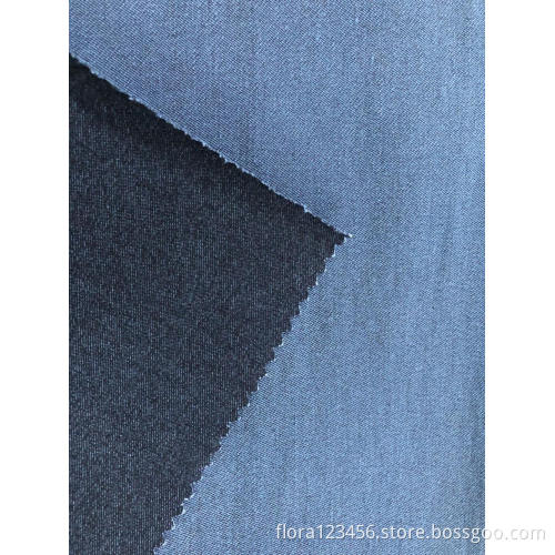 Popular Textured double -faced denim fabric